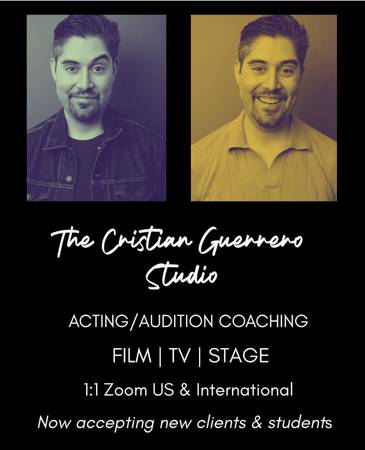 Acting & Audition Coaching (Zoom) Film | TV | Theater 1