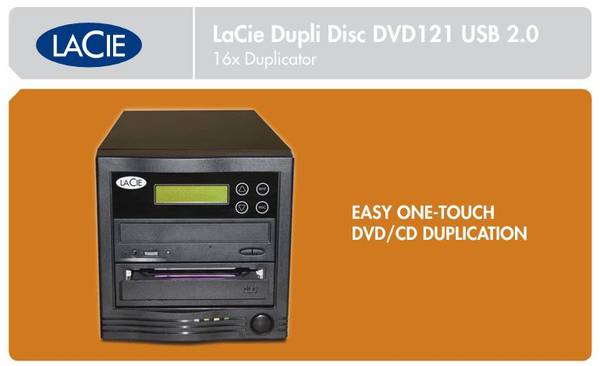 Computer DVD duplicator External standalone LaCie - $40 (Courthouse-Rosslyn Arlington, VA Area)63471283209089122