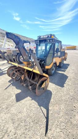 Trackless MT6 Snowblower tractor with Snoquip Snow blowers 1