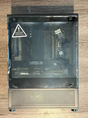 MATX Gaming PC - AMD Ryzen 5600 + Intel Arc B580 1