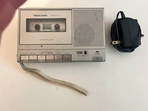 enregistreur casette realistic 1