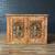 Rustic Spanish Colonial Hacienda Cabinet w/ Hand-Carved Faces, c.1960’ 4 thumbnail