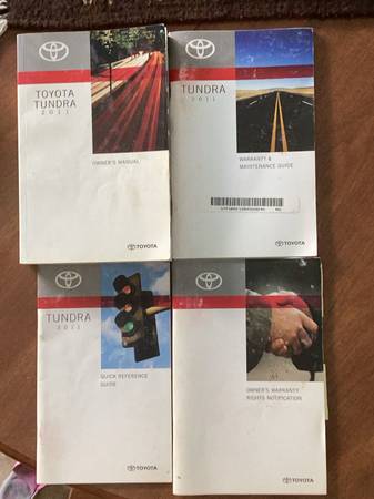 Toyota Tundra 2011 manual set 1