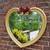 Heart Shaped Beveled mirror 3 thumbnail