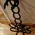 Horseshoe stand DIAMOND iron western folk art umbrella cane rack horse shoe 8 thumbnail