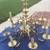 SOLID BRASS 12 light Chandelier 4 thumbnail