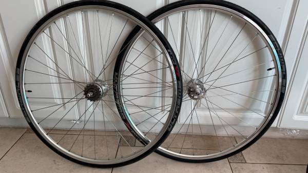 Sram Torpedo Fixie Wheelset With New Tires/Tubes, New!!! 1