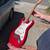 Squier Mini Strat by Fender Red Electric Guitar 3/4 Size Tested Works 6 thumbnail