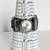 VTG Navajo Signed Sterling Turquoise Watch Cuff 104.3 Grams 9 thumbnail