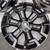 20" Nissan Titan Armada stock OEM black factory wheels 8 thumbnail