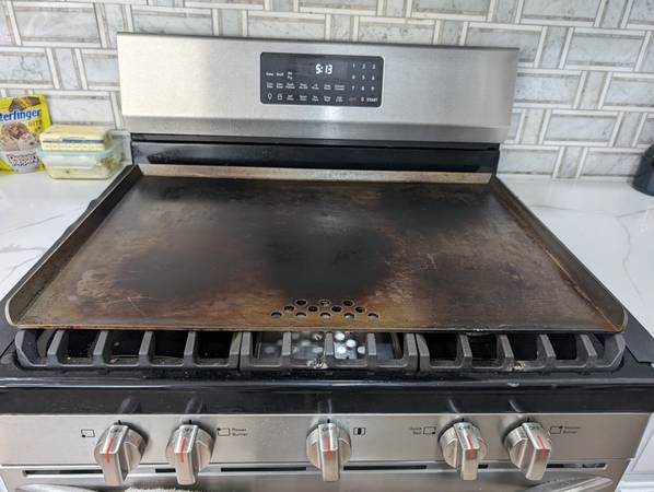 Steel Made 30" Flat Top Griddle for gas stove 1