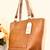 Last Chance | Exquisite Time and True Tan Tote, Buy Now! 6 thumbnail