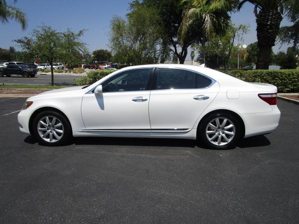 2008 Lexus LS460 Blanco Perlado, Muy Bien Conservado, Título Limpio - $13,500 (Stevenson Ranch)63441143611905123