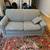 Vintage Loveseat and footrest chair set 2 thumbnail