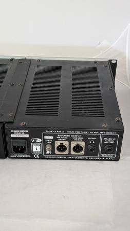Avalon Design U5 Pure Class A Mono Instrument DI Preamp Silver