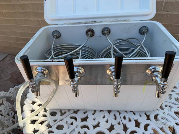 4 tap beer jockey box 1