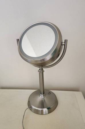 Make up Mirror Chrome Intertek 1