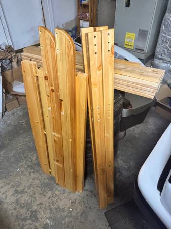 Can Wood Whistler junior loft bed frame 1