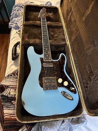 Mule Resophonic Mulecaster Posencaster Black 1