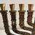 Vintage traditional 9 branch, 81/2 tall x 8" wide menorah. 3 thumbnail