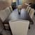 Solid wood 10 person dining table and chairs 7 thumbnail