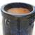 Tall Blue Glazed Ceramic Round Plant Pots (approx. 40" T x 10-13" W) 3 thumbnail
