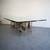 Mid century modern brutalist Silas Seandel nailhead coffee table 16 thumbnail