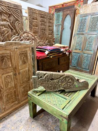antique doors, vintage doors, rustic carved doors 1