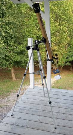 Tasco 60mm x 900mm Luminova Refractor Telescope 40-060675 1