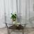 Ashley Furniture Glass, Chrome & Wood 3 Piece Coffee Table Set 10 thumbnail