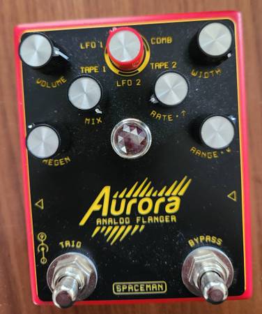 Spaceman Effects Aurora Analog Flanger - musical instruments - by