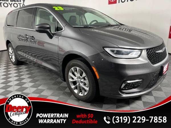 Certified 2023 Chrysler Pacifica Touring L Granite Crystal Metallic Cl 1