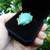 Natural Turquoise Ring, Size 8, Silver, 18K Gold, custom made. 14 thumbnail