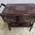 Hancrafted Handcrafted Drop Leaf Serving/tea cart 3 thumbnail