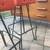 (3) Atomic Modern Frederick Weinberg style bar stools A76 11 thumbnail