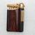 RARE COLIBRI JAPAN LIGHTER FTR 37000 CURVED BROWN WITH GOLDEN TRIM 12 thumbnail