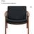 Pair of Moe’s Home Collection Harlowe Black Top Grain Leather Lounge C 5 thumbnail
