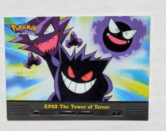 Topps Pokemon TV Animation Edition The Tower of Terror #EP22 1