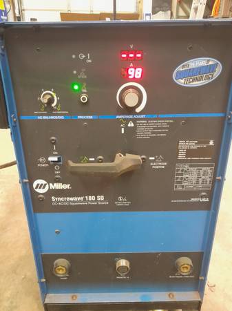 Miller Syncrowave 180 SD TIG/Stick Welder 1