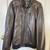 CALVIN KLEIN LEATHER JACKET -5 pockets SZ MEDIUM 6 thumbnail