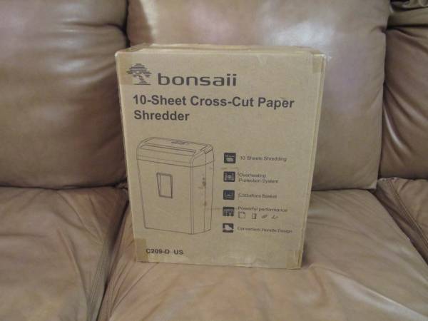 Bonsaii Paper Shredder 1