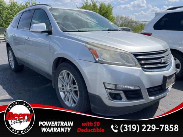 Used 2013 Chevrolet Traverse LT Silver Ice Metallic 1