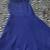Girls Beautiful Royal Blue Dress Size 8 1 thumbnail