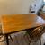 Solid wood dining set with bench - seats 5/6 1 thumbnail