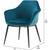 🍀 LIKE NEW High End Luxury Modern Dining Velvet Chair Set of 6 8 thumbnail