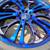 20" x 8" HD Spin Out Multi-Spoked Wheels w/Tires 5x100 5x112 4x114.3 2 thumbnail