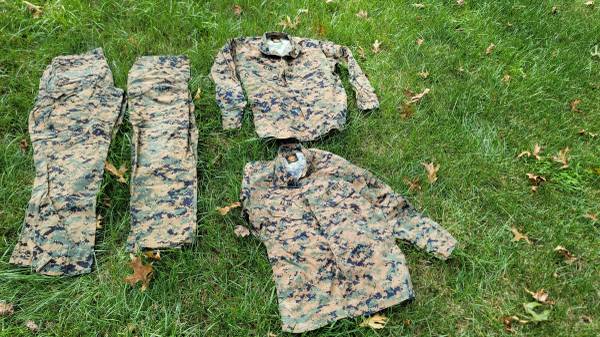 Marine Corps digital Woodland BDU Med. 1