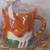 Large ceramic coffee mug fox gift set 1 thumbnail