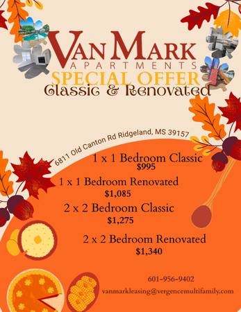 Fall Into a Lifestyle Full of Comfort & Convenience at Van Mark 1