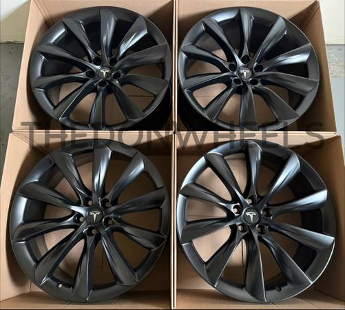 22” Tesla Model X wheels rims 1
